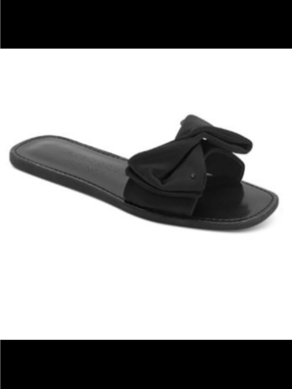 NWB Kate spade women’s bikini slide sandals black size 11